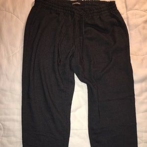 🖤Express dark gray sweats